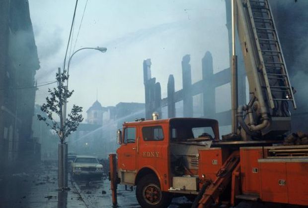 South Bronx after fire