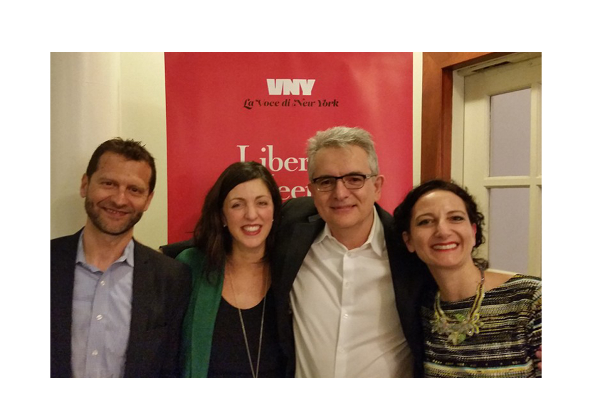 Il team de La Voce di New York