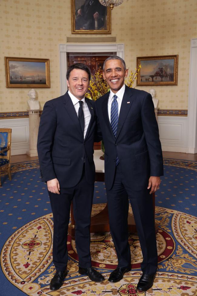 renzi obama