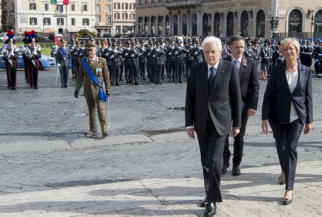mattarella pinotti