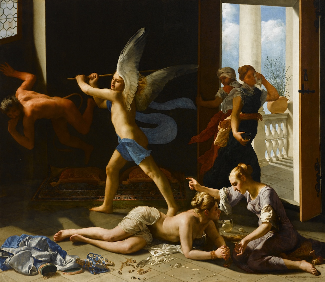 guido cagnacci Repentant Magdalene