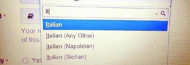inglesi napoletani siciliani