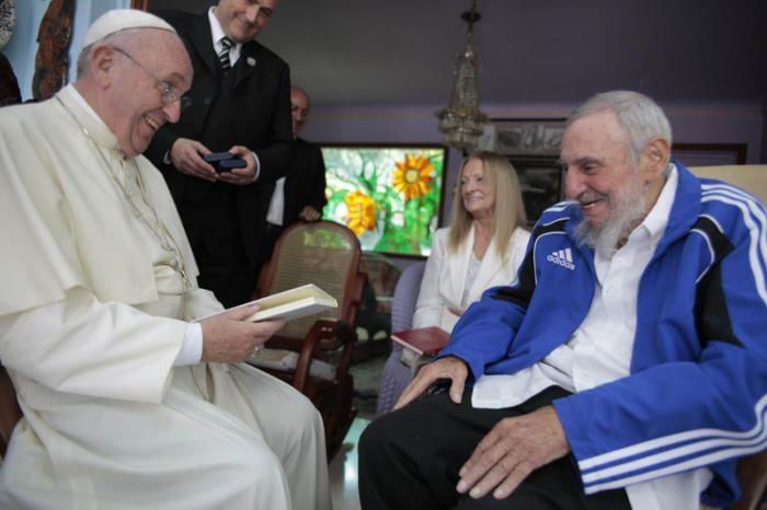 Fidel Castro Papa Francesco