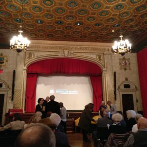 Un momento dell'evento all'Italian Academy della Columbia University
