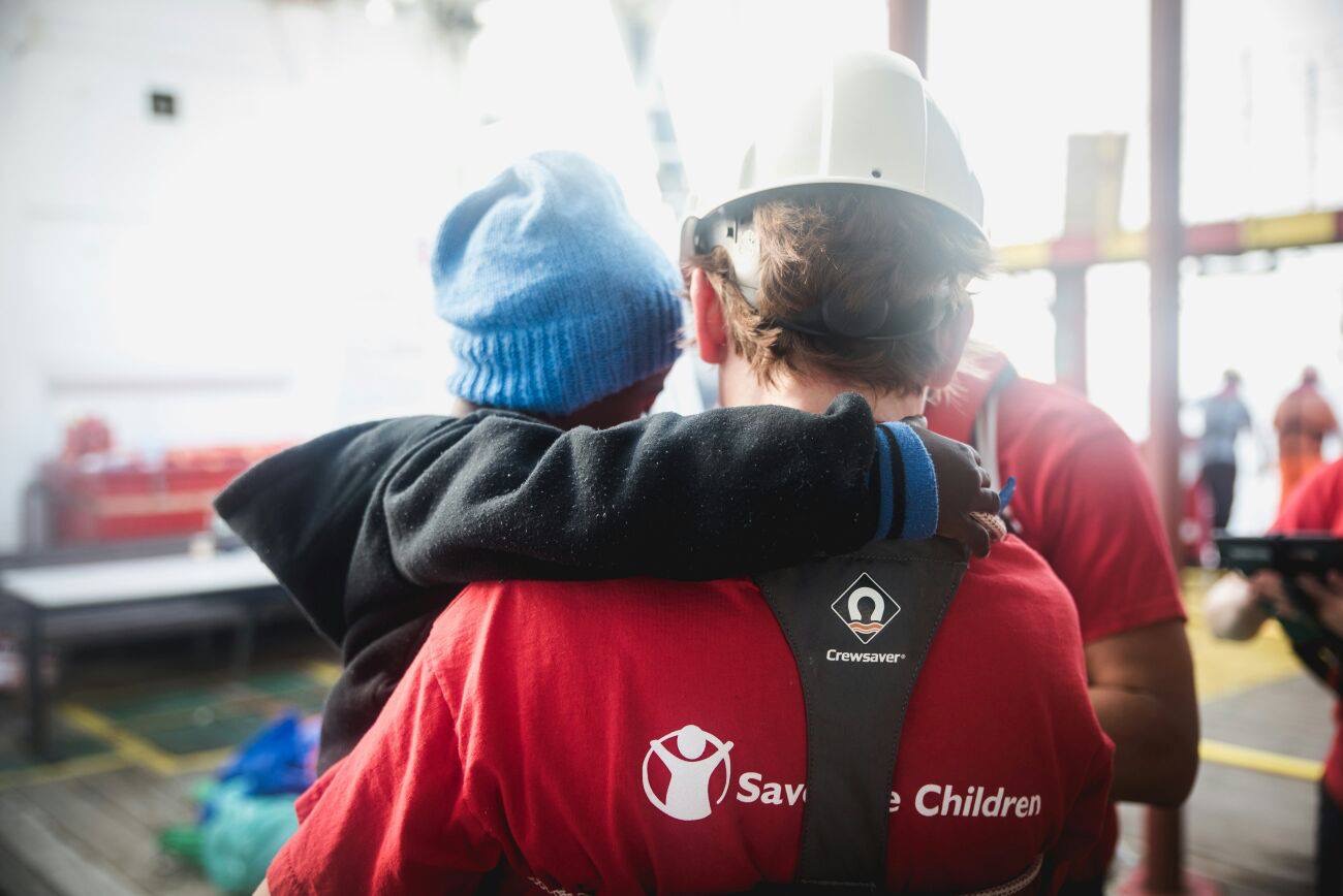 save the children migranti bambini