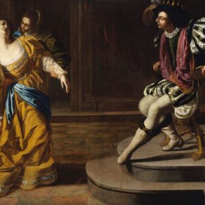 Ester and Assuero Artemisia-Gentileschi