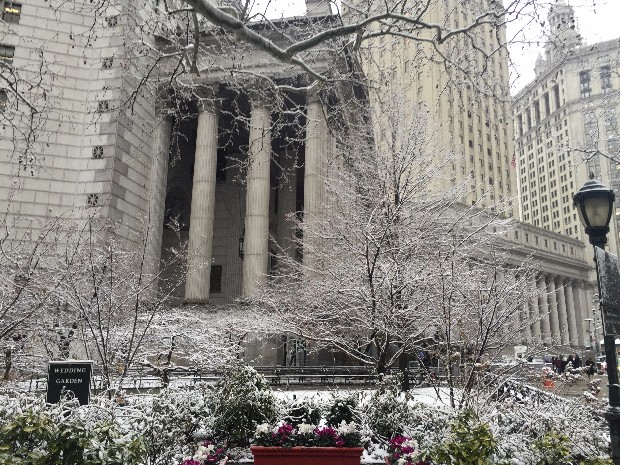 Vista della Criminal Court di New York Germana Giordano