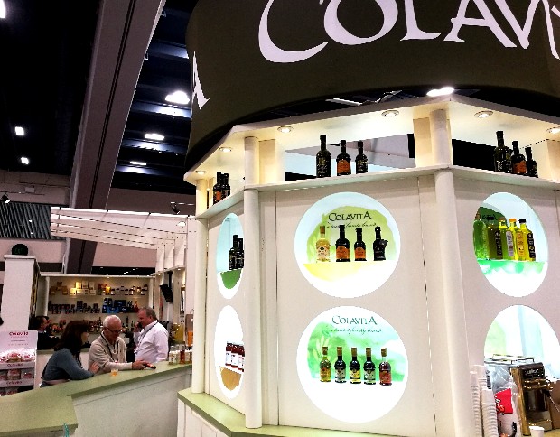 Lo stand Colavita al Winter Fancy Food