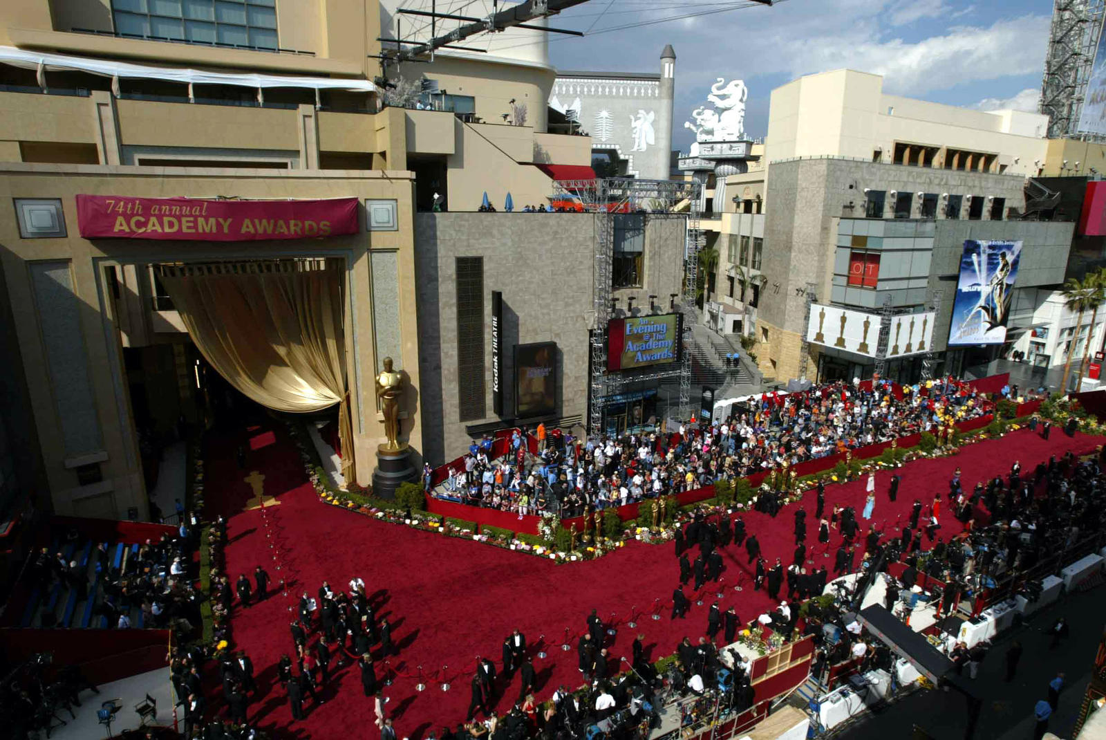 la serata degli oscar al dolby theatre