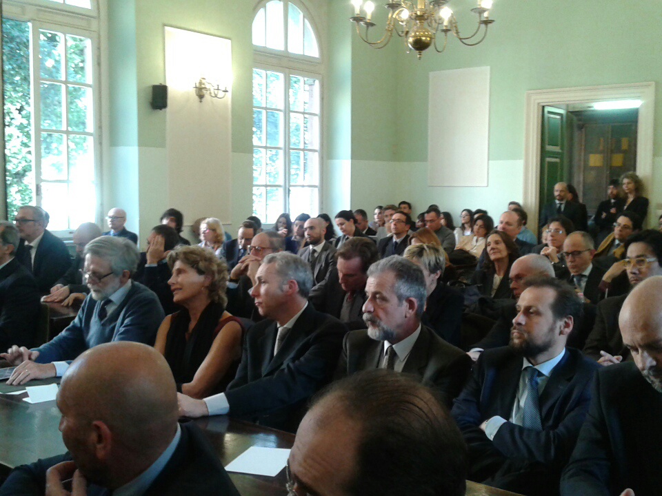 Il-pubblico-intervenuto-al-sonvegno-su-sicurezza-e-libertà-a-roma-con-i-ministri-minniti-e-frattini