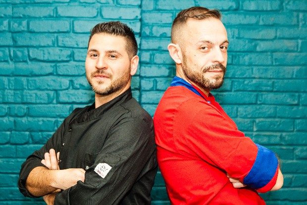 tfor chefs riccardo di rocco and stefano crialesi
