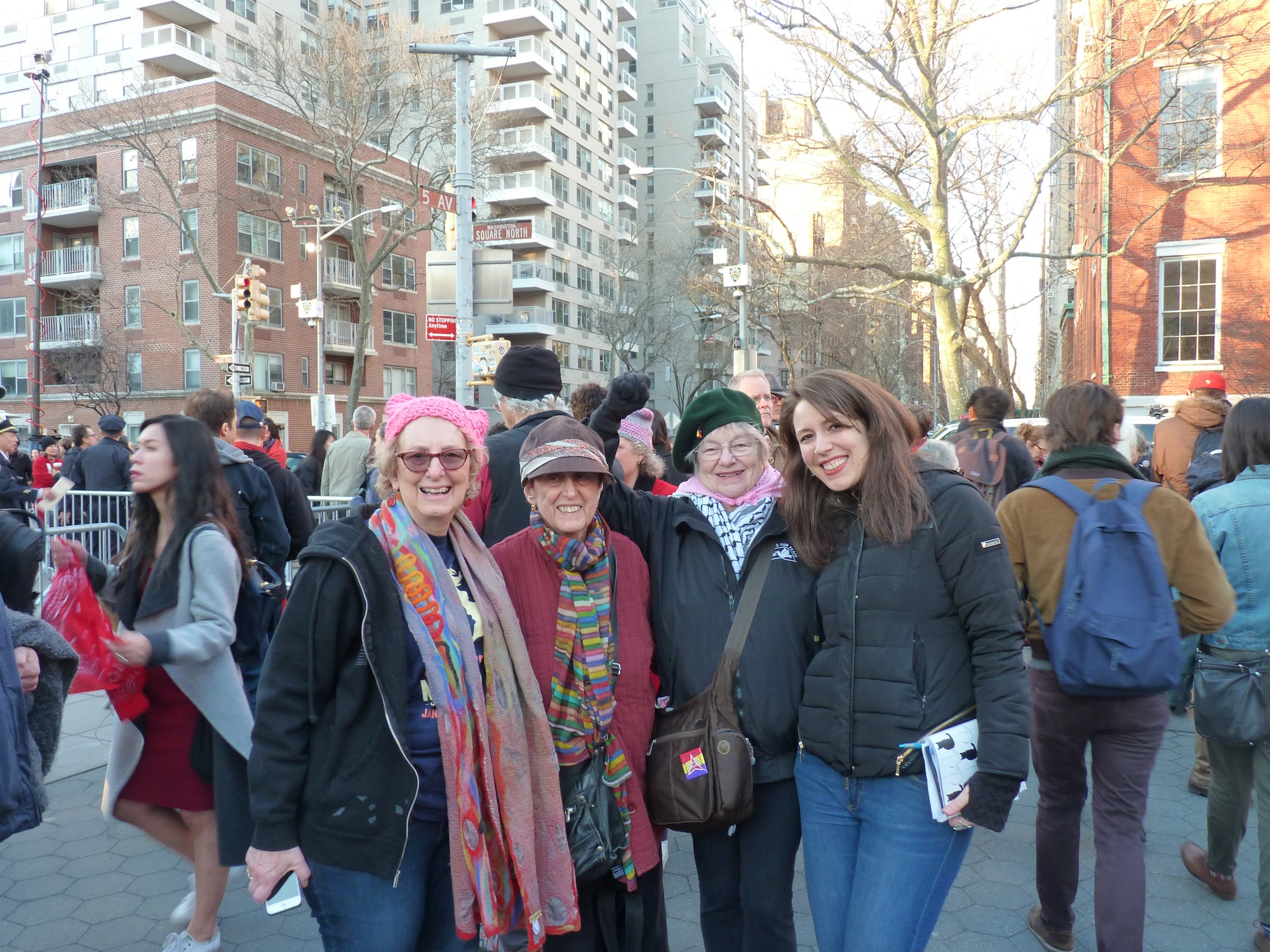 women march nyc veternae