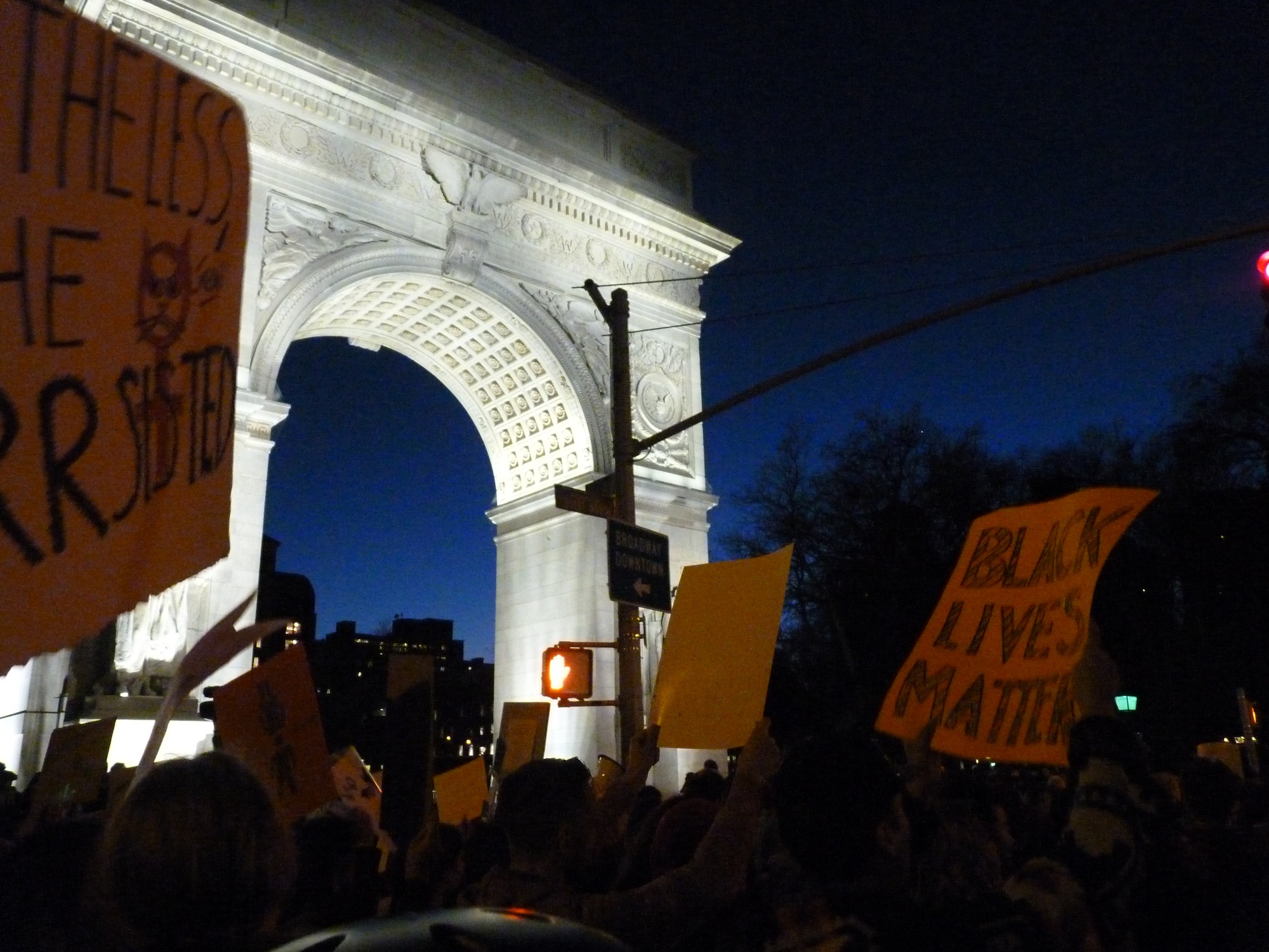Women March Washington Square Park