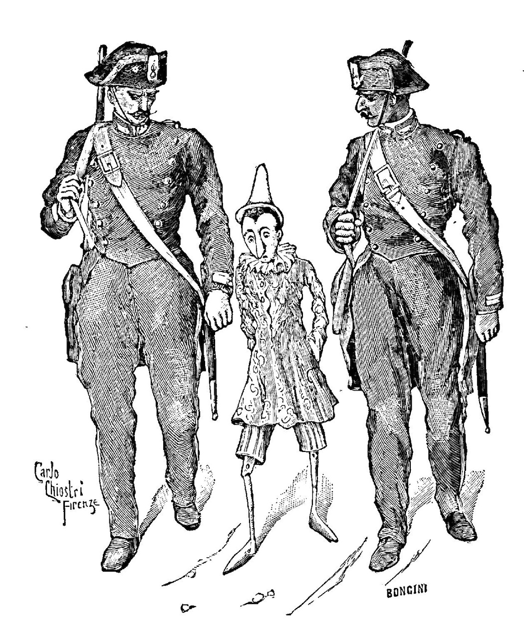 pinocchio e carabinieri