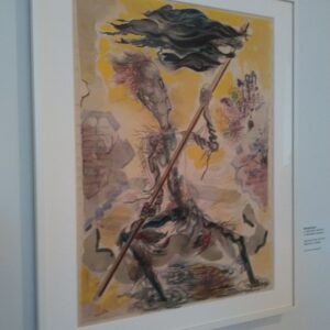Grosz, Waving the Flag, una delle opere esposte al Whitney per la mostra Where We Are