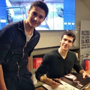 con Roberto Bolle aprile 2015