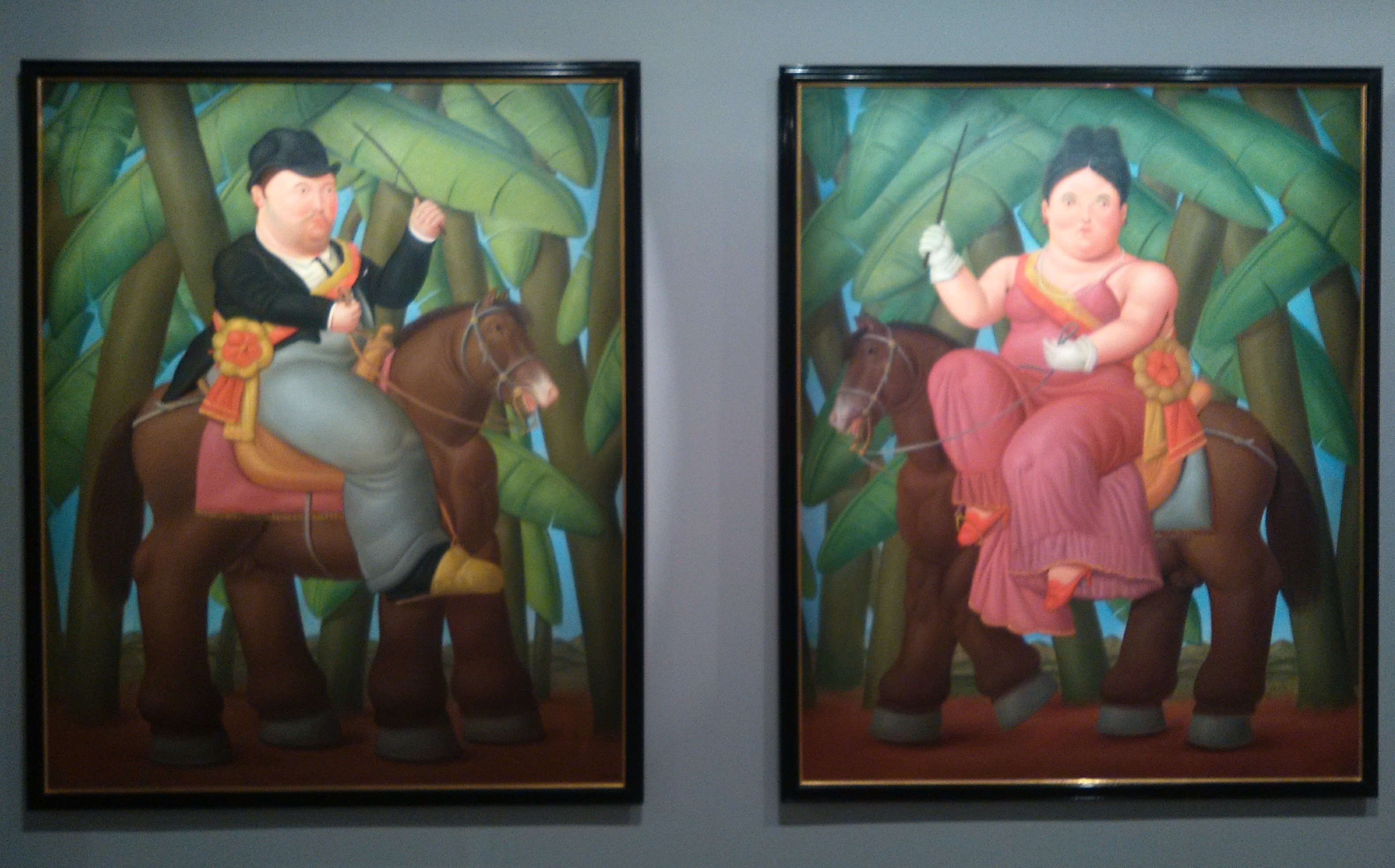 Botero Il Presidente e la First Lady