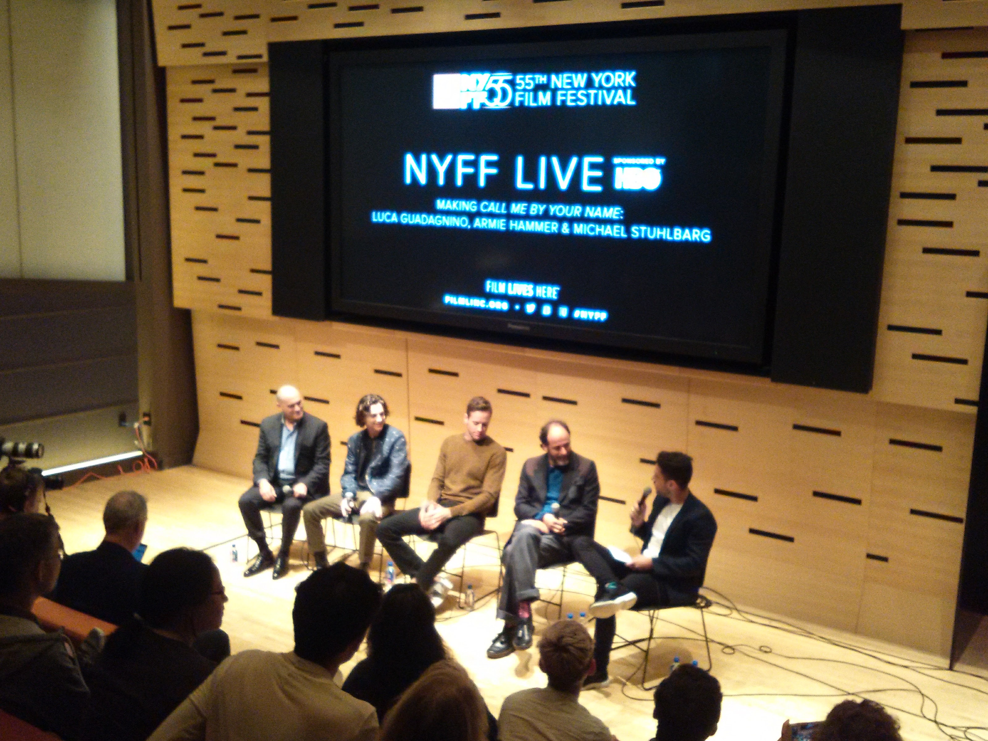NYFF Guadagnino e cast
