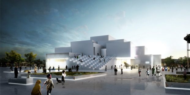 Il padiglione progettato dallo studio Carlo Ratti, architetto del MIT di Boston