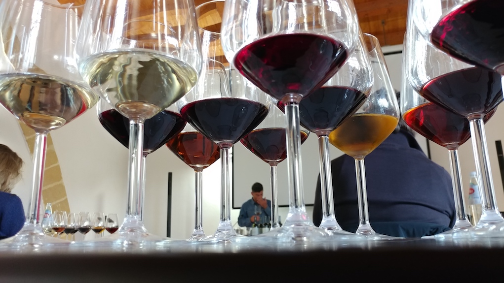 The Rainbow Wine Tasting at Cantine Florio The Rainbow Wine Tasting at Cantine Florio