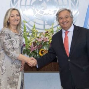 mariangela zappia e guterres