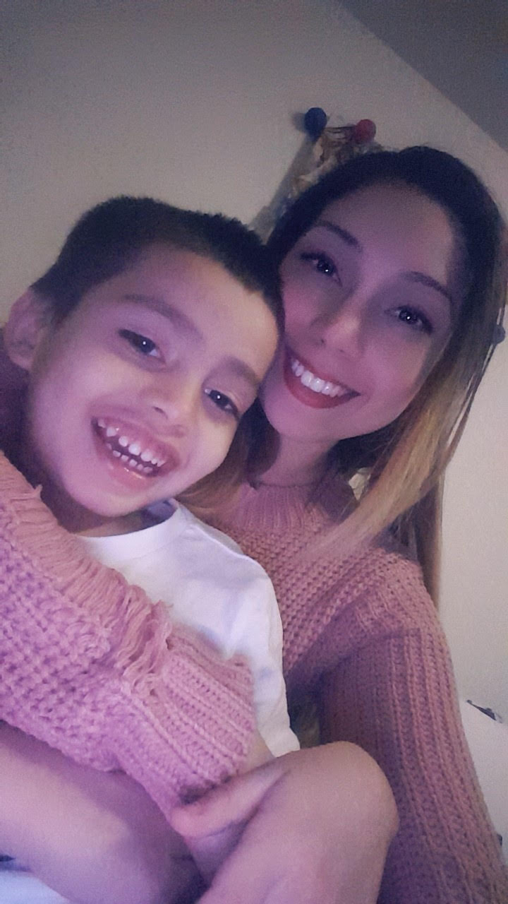 Kassandra and her son