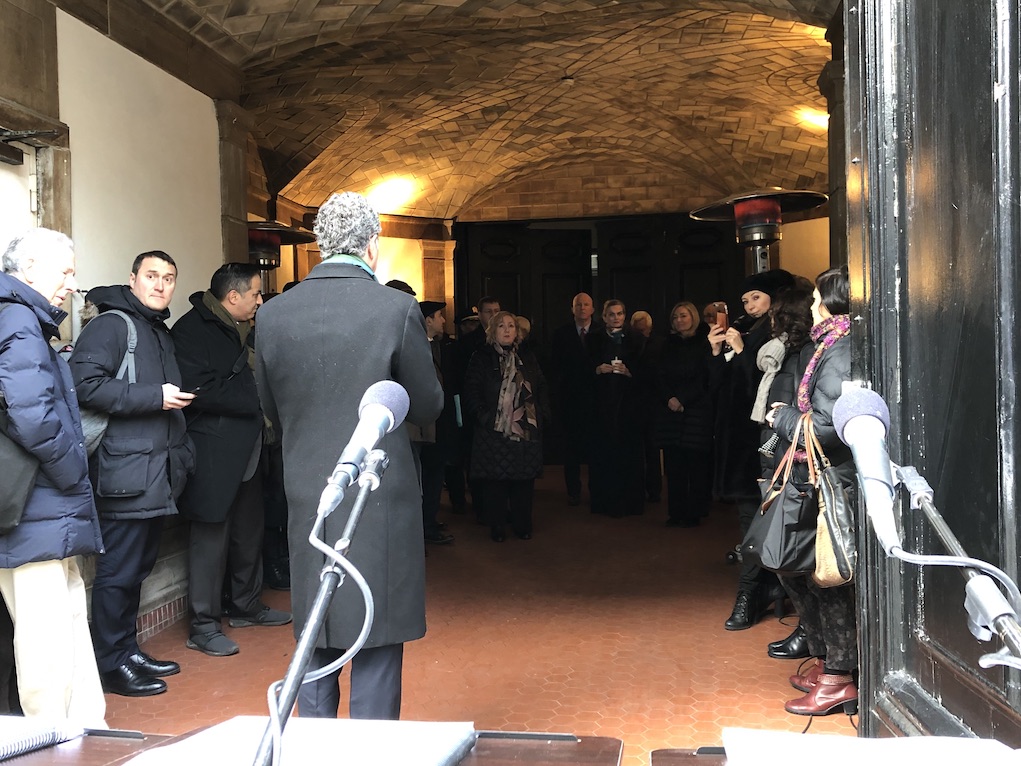 Foto VNY La presentazione introduttiva del Console, Francesco Genuardi.