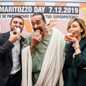 Gabriele Lupo, Gigi Cartoni and Silvia Pontarelli_