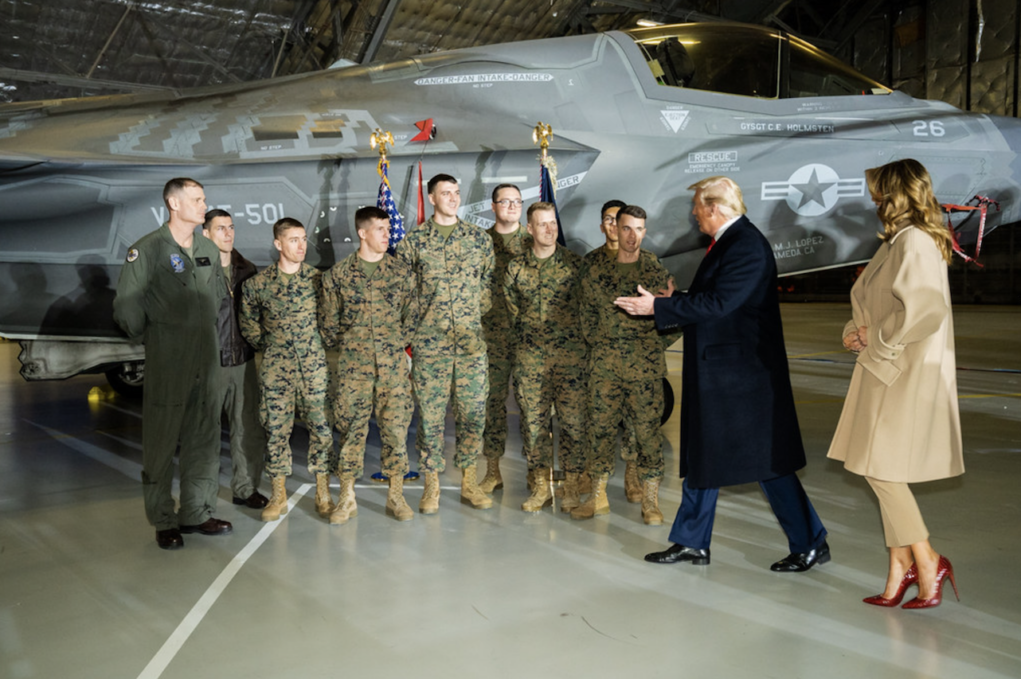 Trump e militari