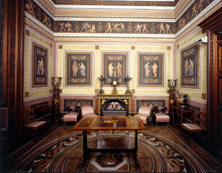 ASTI/ Il Piemonte degli Etruschi Nella foto, Il Gabinetto “etrusco” del castello di Racconici