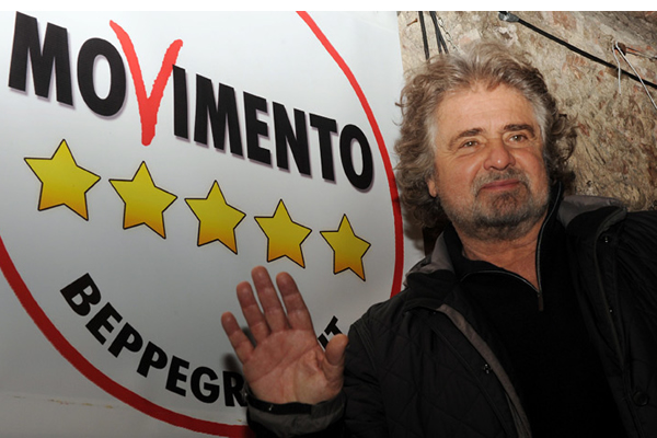 La coerenza di Grillo Beppe Grillo, leader del M5 Stelle