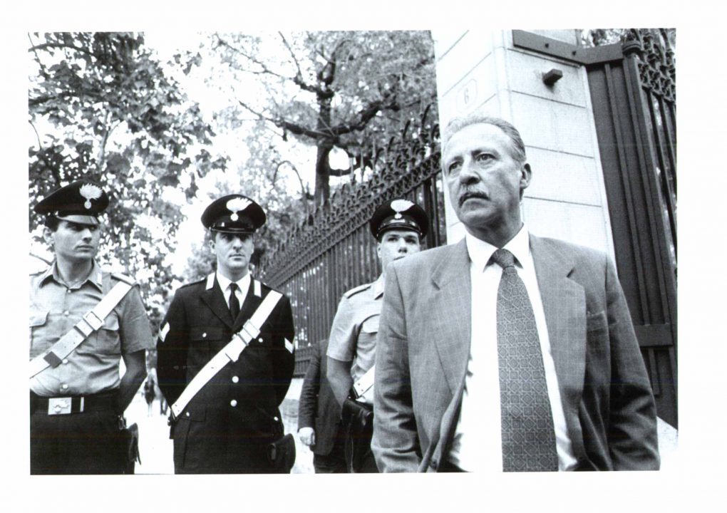 Il magistrato Paolo Borsellino, ucciso dalla mafia a Palermo il 19 luglio 1992