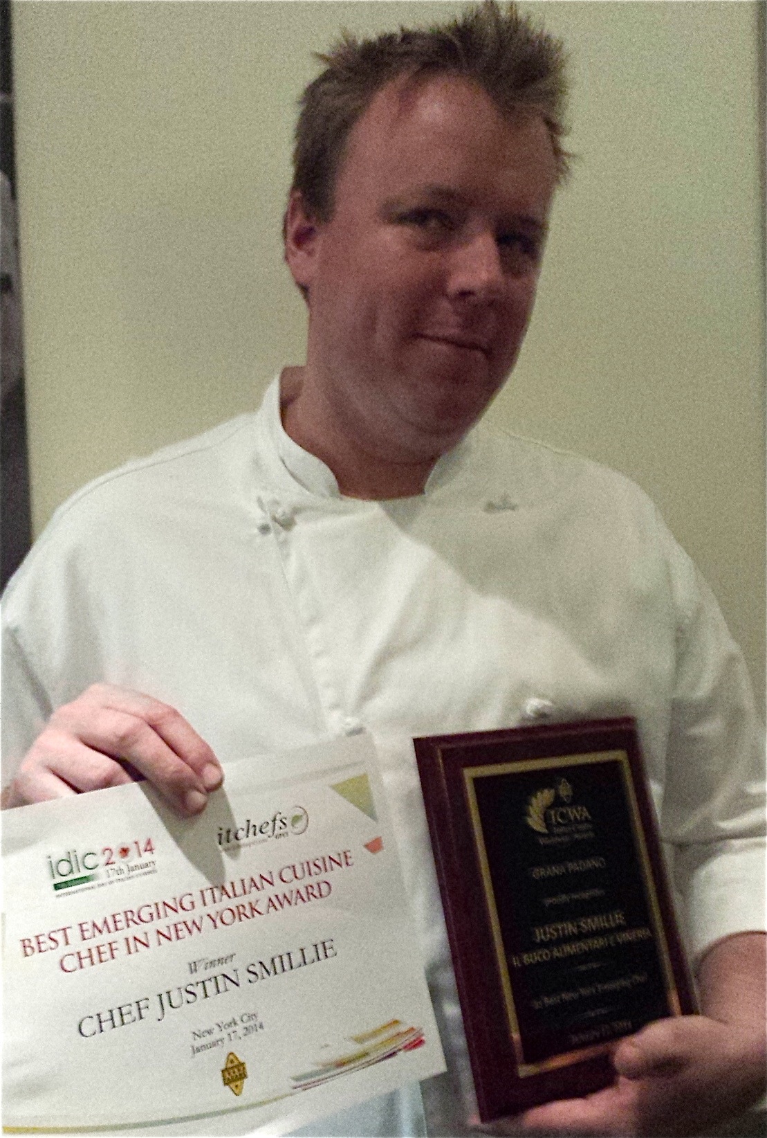 Justin Smillie, chef de Il Buco Alimentari e Vineria
