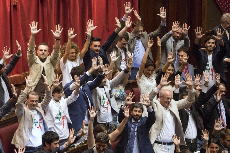 I deputati del Movimento Cinque Stelle