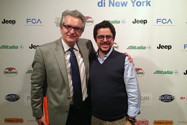 Torna in scena Stefano. Qui con Giacomo Di Girolamo
