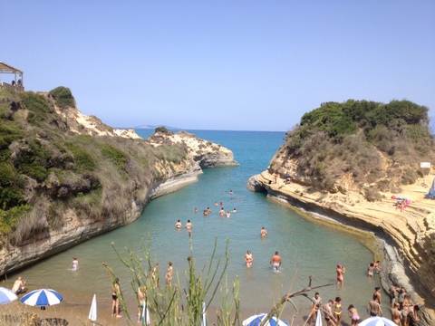 Il canale dell'amore a Sidari
