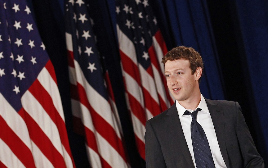 Mark Zuckerberg, co-fondatore e Ceo di Facebook