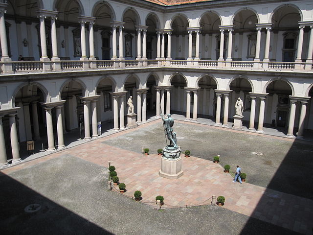 La Pinacoteca di Brera, a Milano