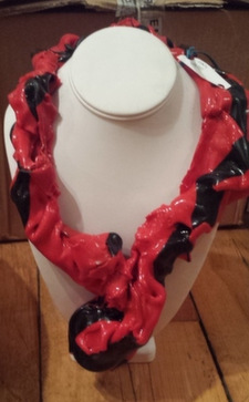 A necklace designed by Pesce