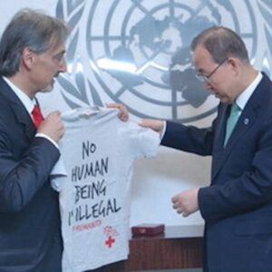 Francesco Rocca con Ban Ki-moon