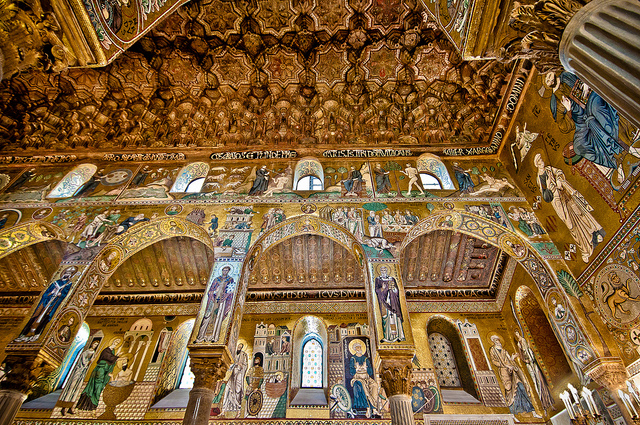 Particolare della Cappella Palatina