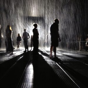 Seguitemi, vi porterò a scoprire la vivace e irrequieta scena artistica di New York Rain Room, 2013, The Museum of Modern Art. Foto: Stefano Ravalli, Flickr