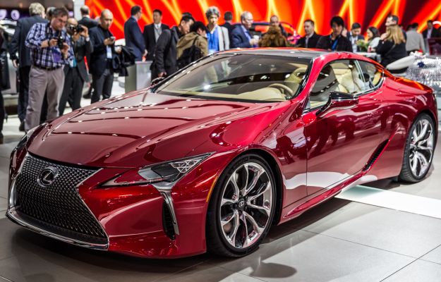 La Lexus coupé 2+2 LC 500 (Ph: Renato Zacchia)