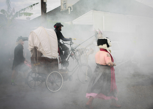 Carnevale di New Orleans La parata degli scheletri è un classico del Carnevale di New Orleans. Foto: Gisella Sorrentino