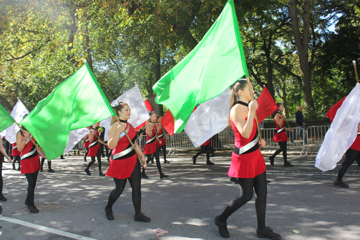 Connetquot High School Thunderbird Marching Band from Bohemia, NY.