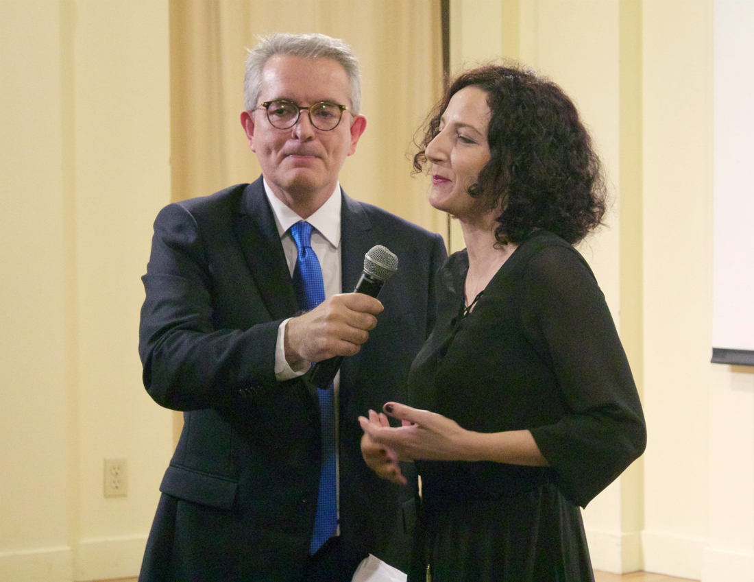 Stefano Vaccara e Maurita Cardone. Foto: Byron Salazar