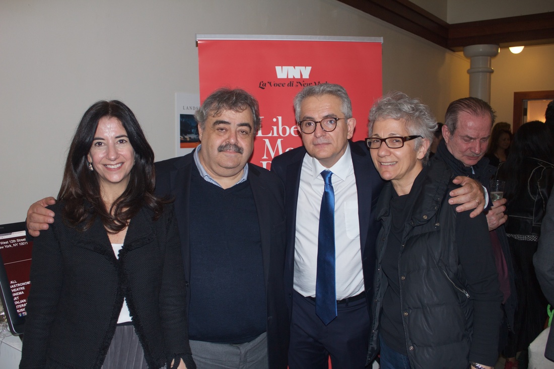 Robyn Vaccara, Andrea Fiano, Stefano Vaccara, Yvette Cohen. Foto: Byron Salazar
