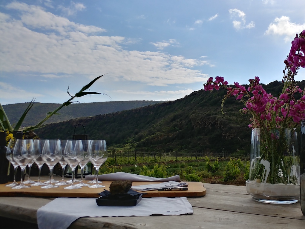 Landscape at Coste Ghirlanda Winery.