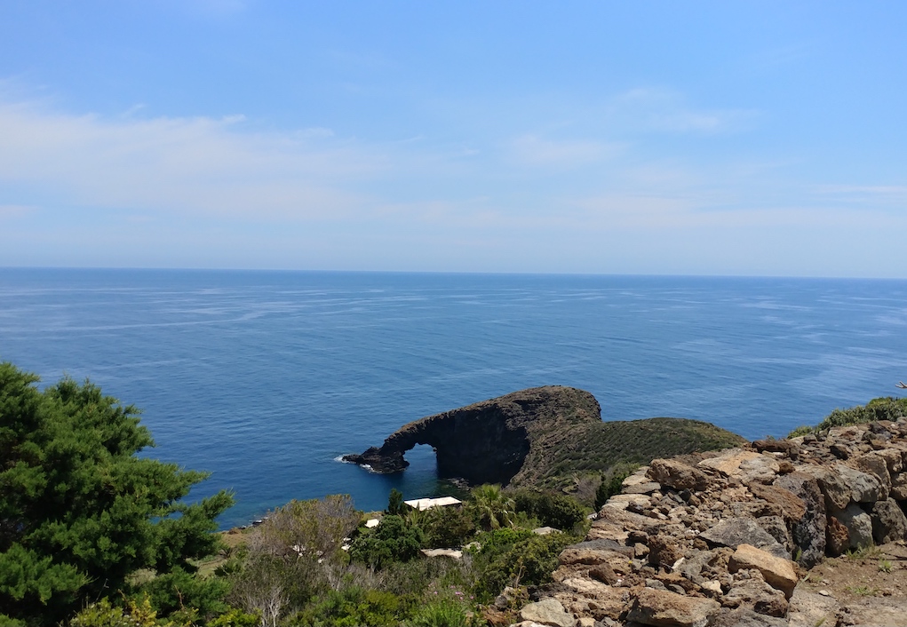 The Arc of Elephant on Pantelleria Island.