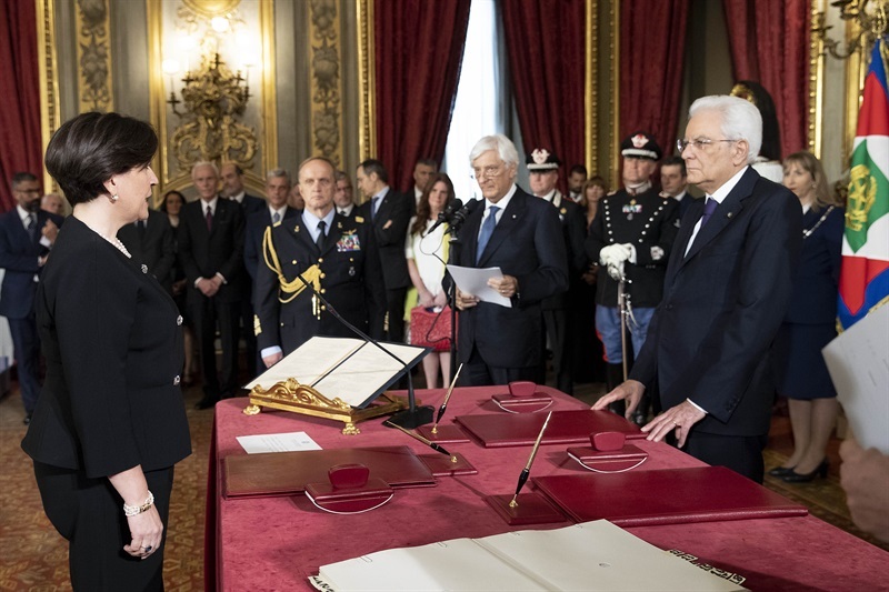 governo-conte-trenta La ministra della Difesa Trenta